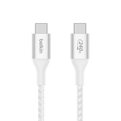 Belkin Boost charge USB-C kábel 240W, 1m, biely