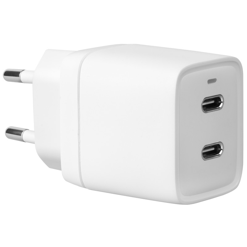 AVACOM HomePRO 2 sieťová nabíjačka s Power Delivery 40W s dvoma USB-C výstupmi