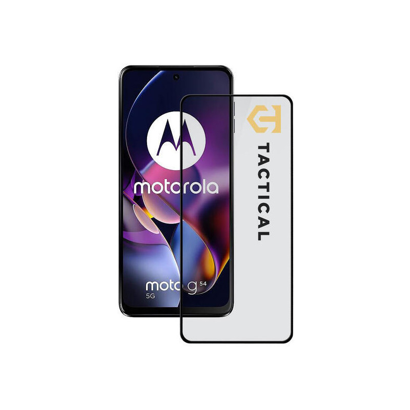 Tactical Glass Shield 5D sklo pre Motorola G54 5G/Power Edition Black