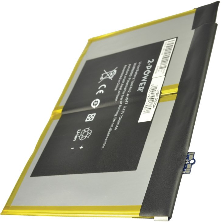2-POWER Batérie 3,73V 7340mAh pre Apple iPad Air 2