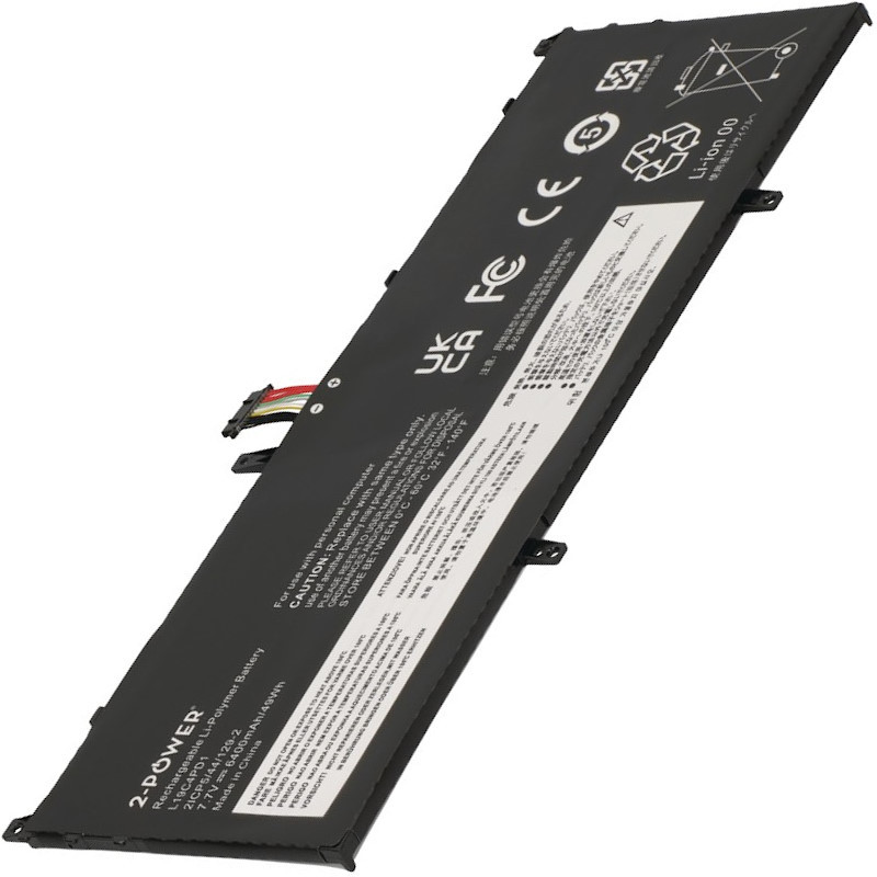 2-POWER Batérie 7,7V 6400mAh pre Lenovo Yoga C640-13IML, Lenovo Yoga C640-13IML LTE