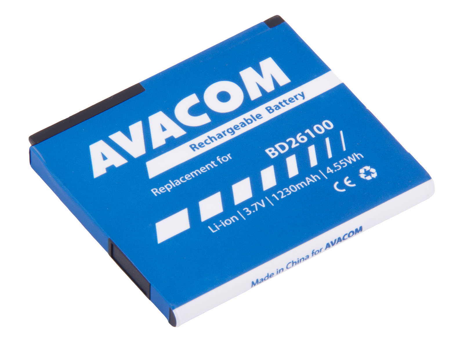 Akumulátor AVACOM PDHT-ACE-S1230 pre HTC Desire HD, HTC Ace Li-Ion 3,6V 1230mAh