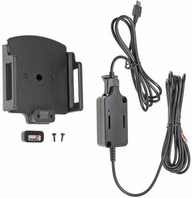 Brodiť držiak do auta na mobilný telefón nastaviteľný so skrytým nabíjaním š.75-89 mm, hr.6-10mm