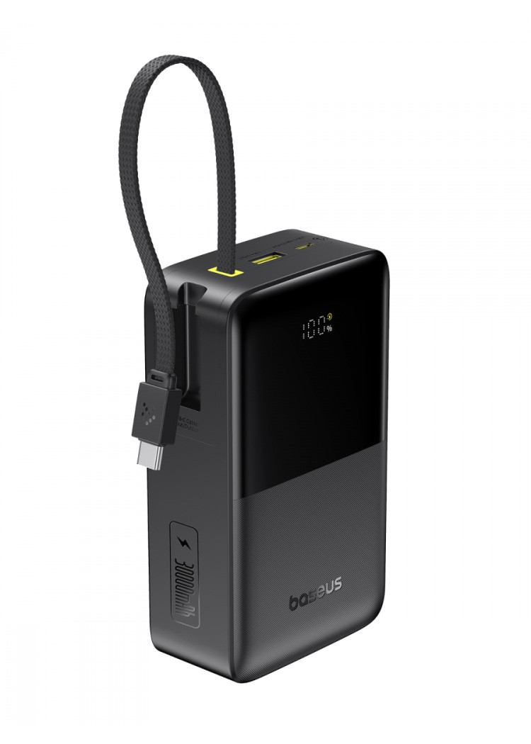 Baseus EnerFill FC51 Bipow 2 Pre 22.5W Powerbanka 30000mAh Cosmic Black