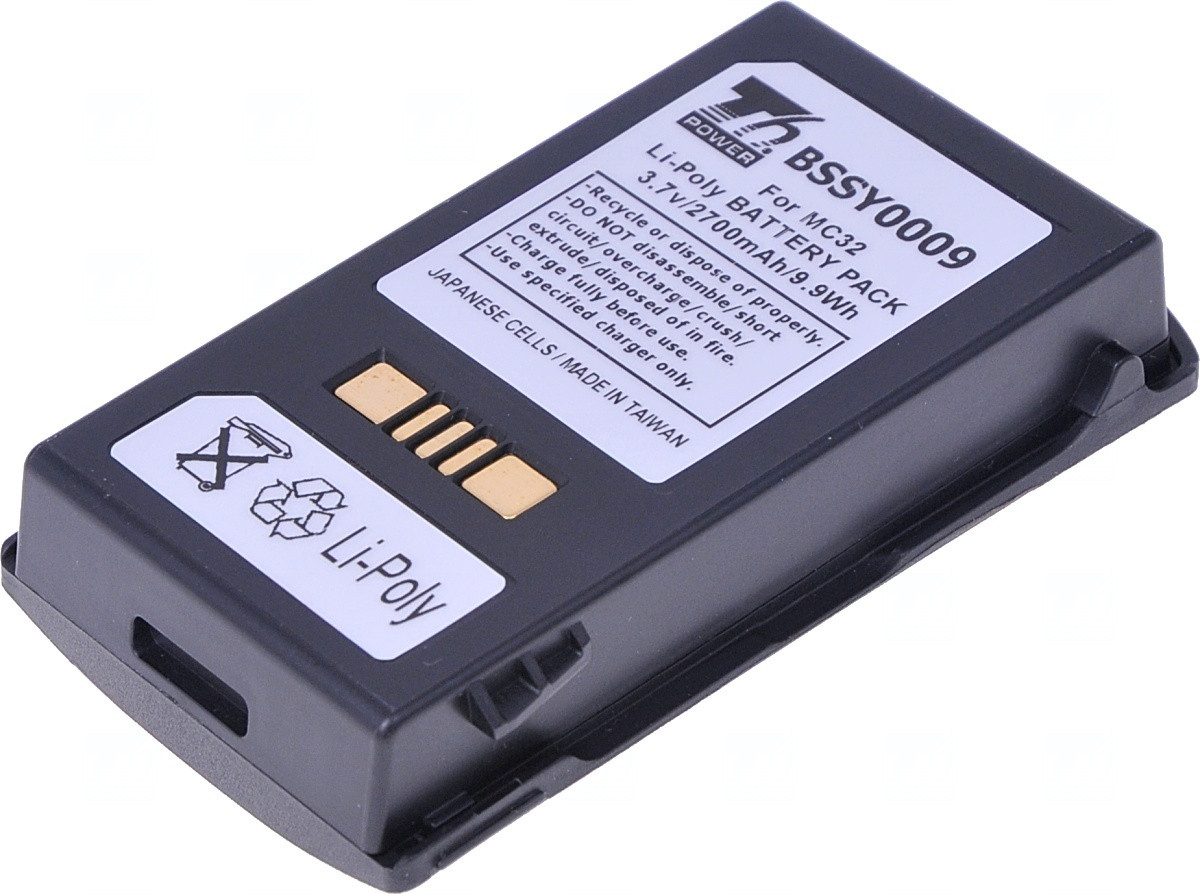 Batéria T6 Power pre Motorola Zebra MC3200, MC32N0-G, MC32N0-R, MC32N0-S, 2700mAh, 9,9Wh, Li-poly