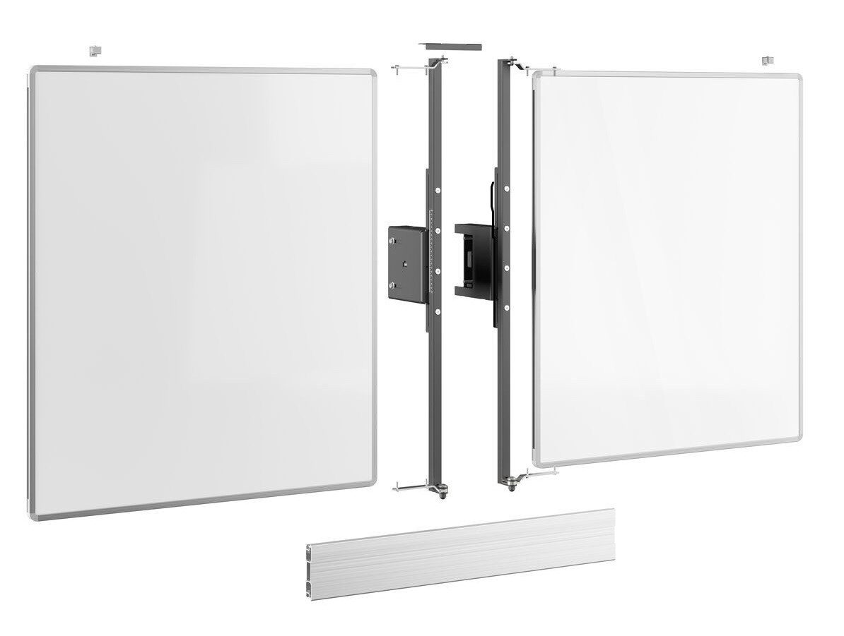 Vogel's RISE WBS75M keramické tabule so závesmi pre 75'' obrazovky na stojanoch RISE 5xxx