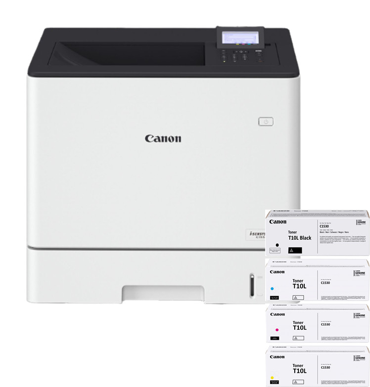 Canon i-SENSYS X/C1533P + sada tonerov T10L/Tisk/Laser/A4/LAN/WiFi/USB