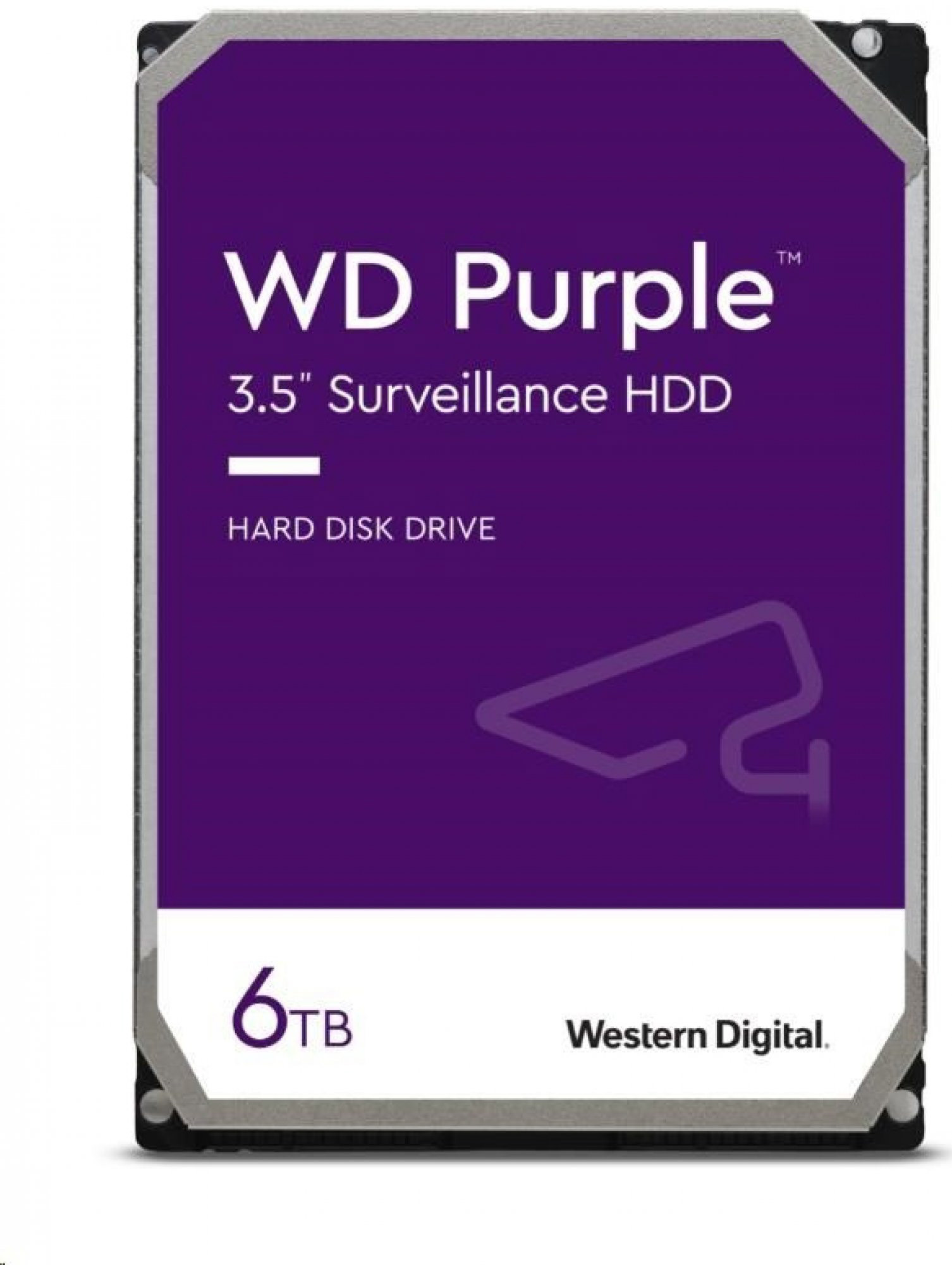 WD Purple/6TB/HDD/3.5''/SATA/5400 RPM/3R