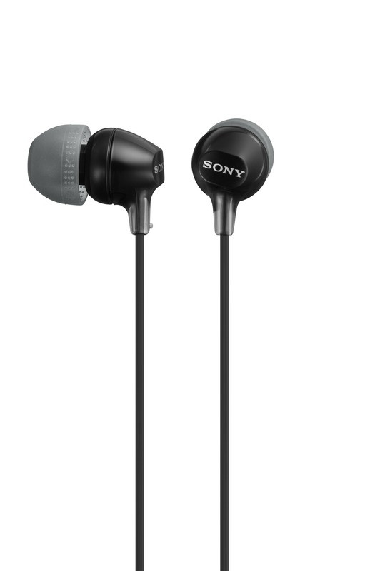 SONY sluchátka MDR-EX15LP, čierne