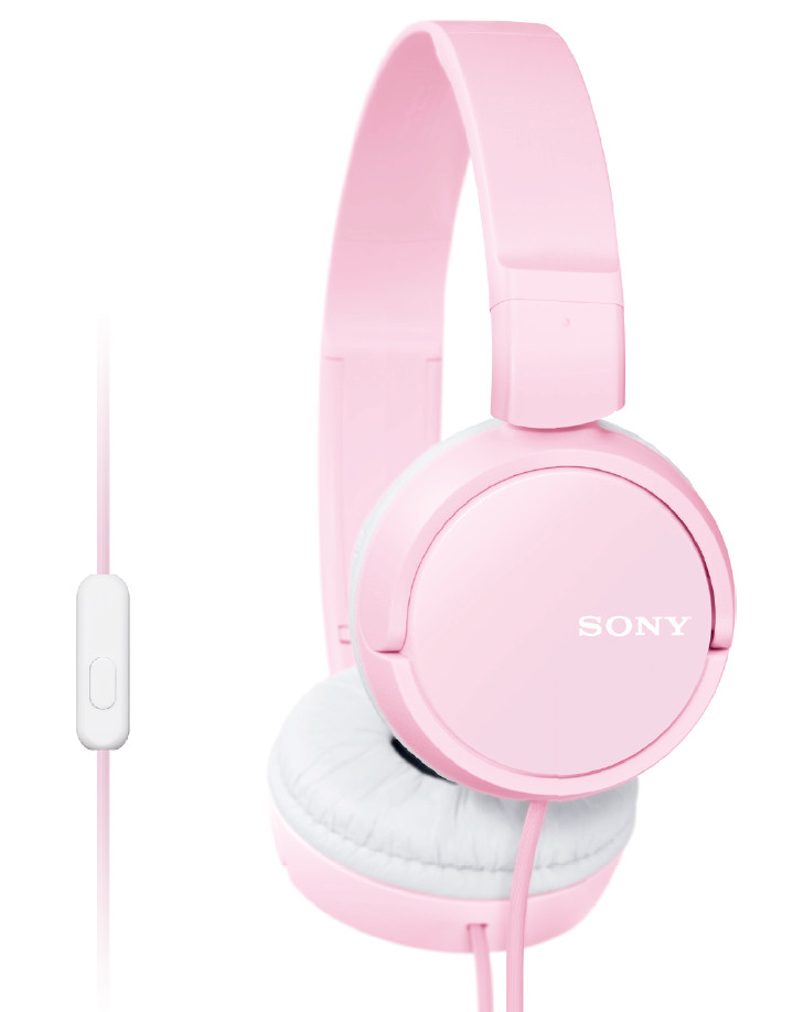 SONY sluchátka MDR-ZX110AP handsfree, ružové