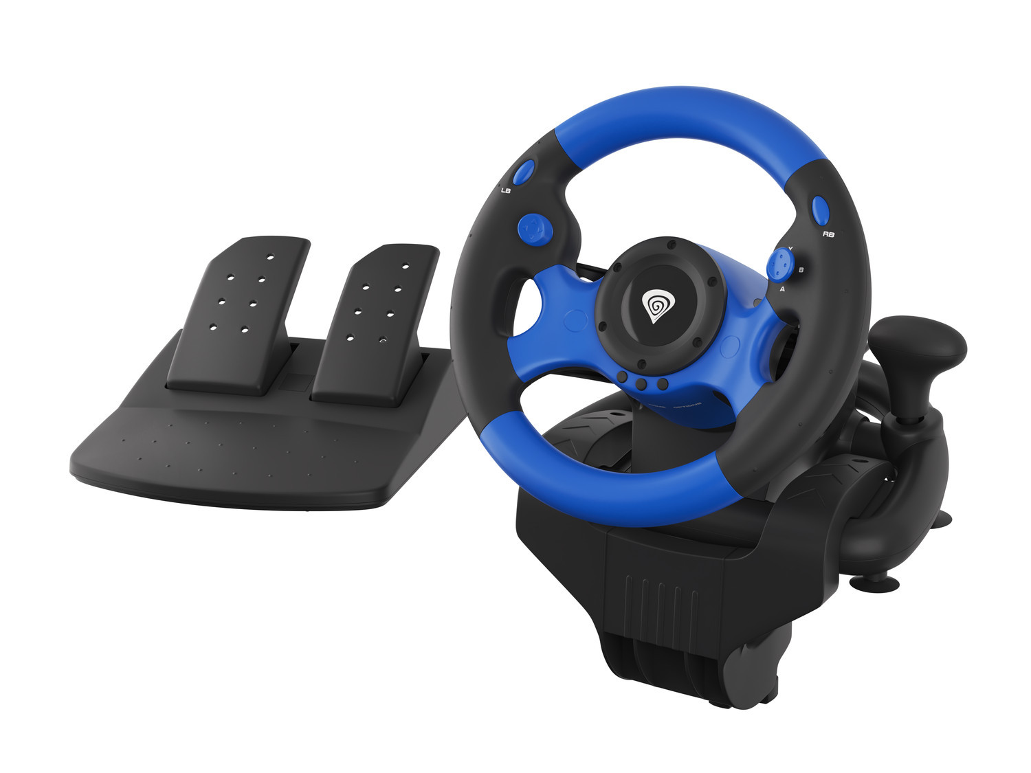 Genesis Seaborg 350 Herný volant, multiplatformný pre PC, PS4, PS3, Xbox One, Switch, 180°