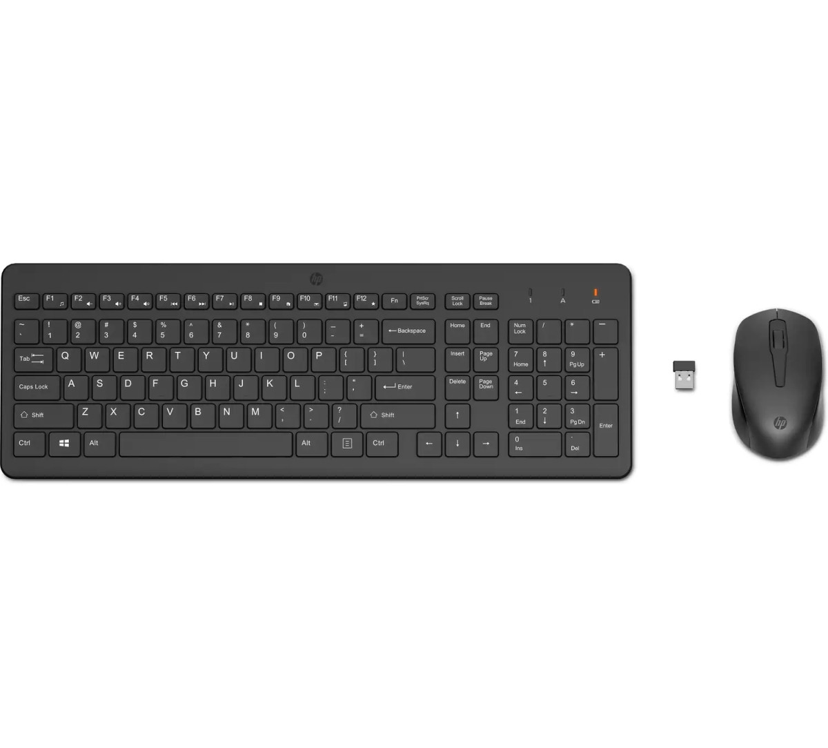 HP 330 klávesnica a myš/bezdrôtová/black US