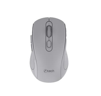 Myš C-TECH WLM-12, BT5.0 + 2,4 GHz, sivá
