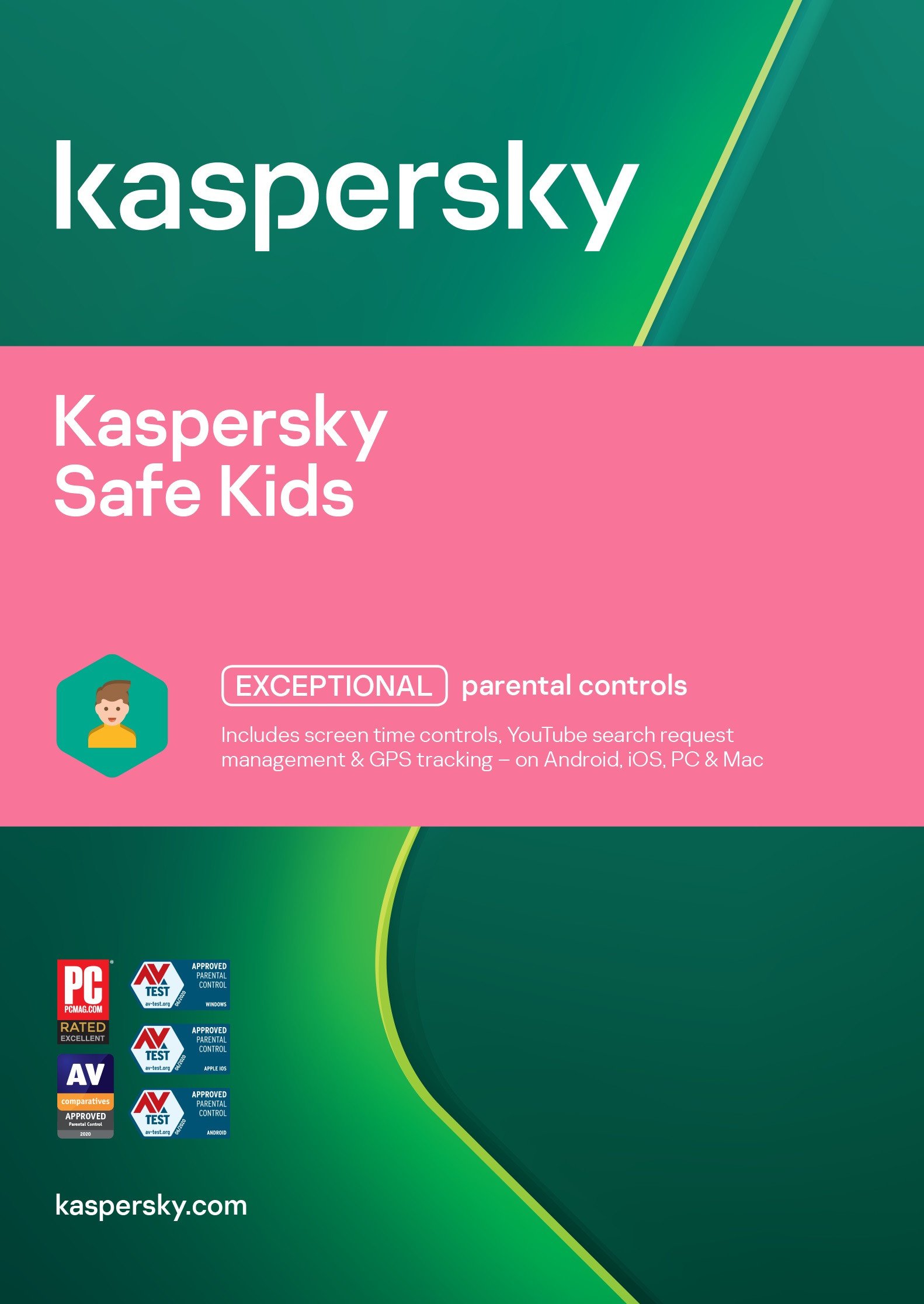 ESD Kaspersky Safe Kids 1 užívateľ 1 rok