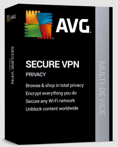 AVG Secure VPN (Multi-device až 10 device) 1 Year