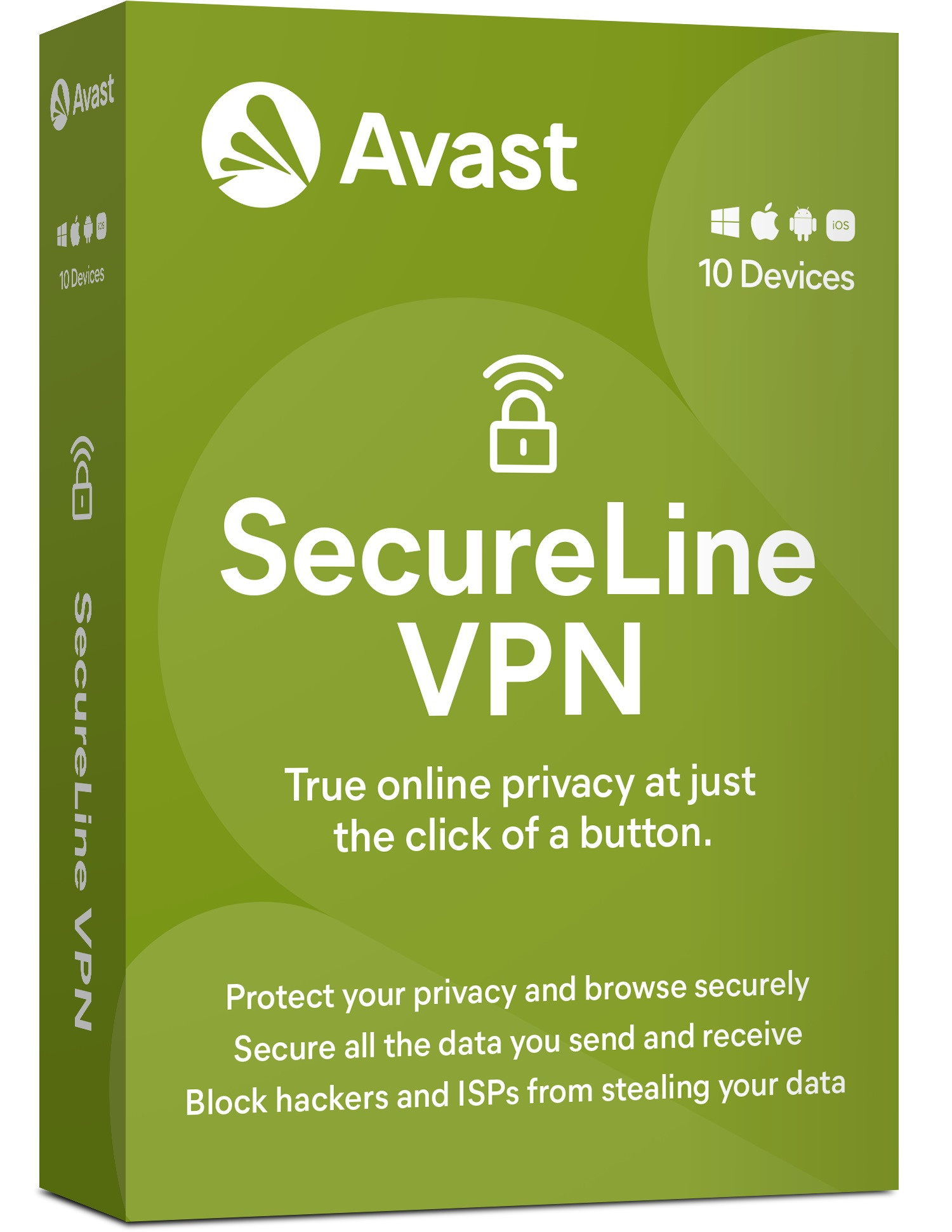 Avast SecureLine VPN Multi-device up to 10 device 3Y