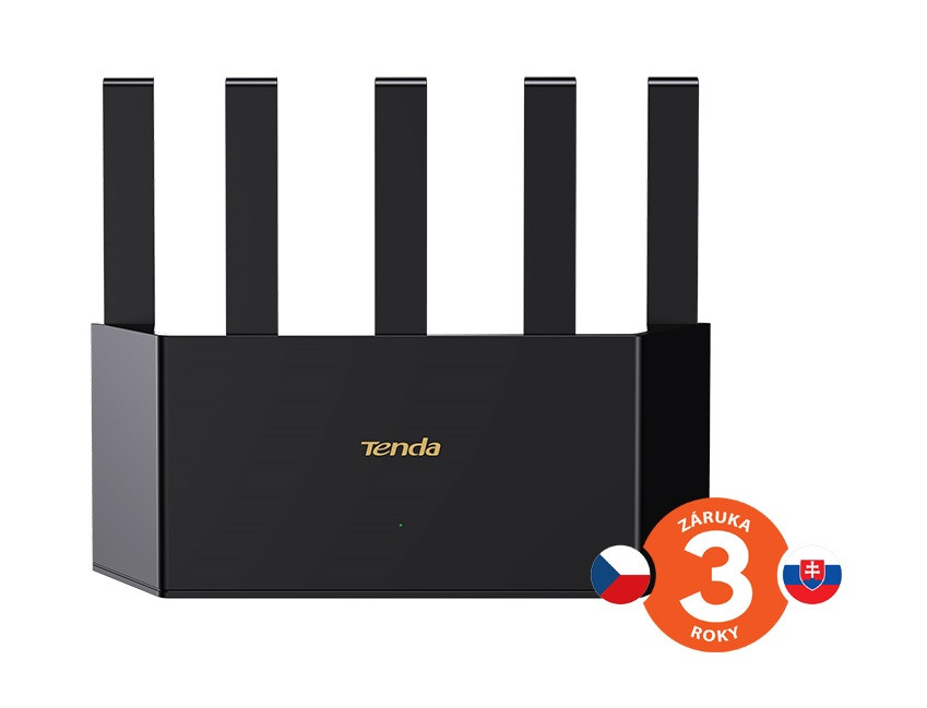 Tenda TE6L Pre BE5100 WiFi 7 Mesh Router, 2.5 G WAN port, 5011 Mb/s, 3x GLAN, VPN, WPA3, Wi-Fi+, SK app