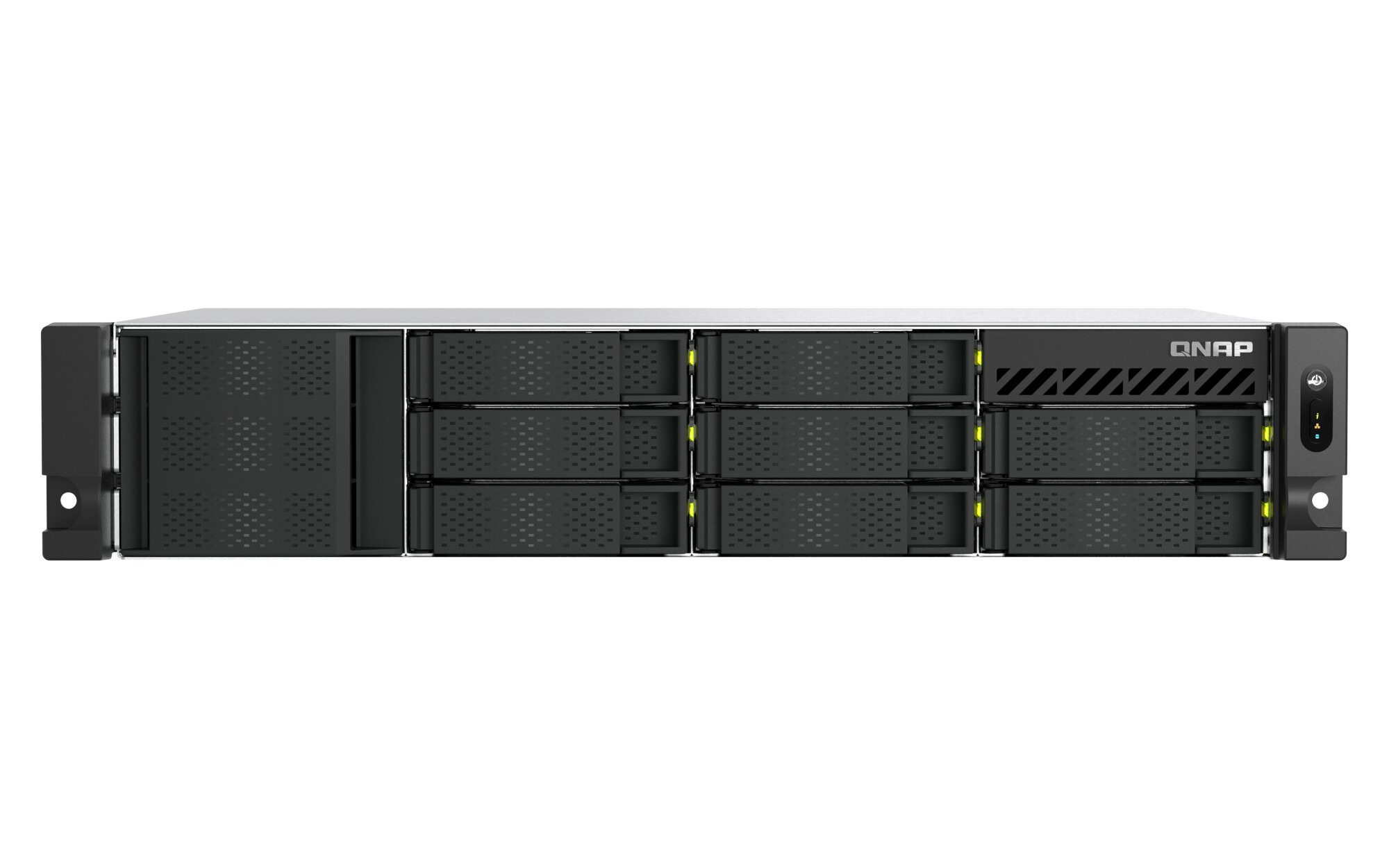 QNAP TS-h1073BXeU-8G (Ryzén V1780B, ZFS, 8GB RAM, 8x SATA + 2x E1.S, 2x 2,5GbE, 2x 10GbE, 1x zdroj)