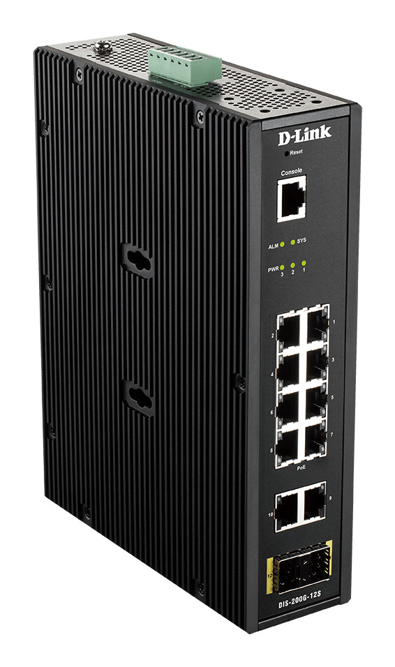 D-Link DIS-200G-12S Industrial L2 smart manage switch