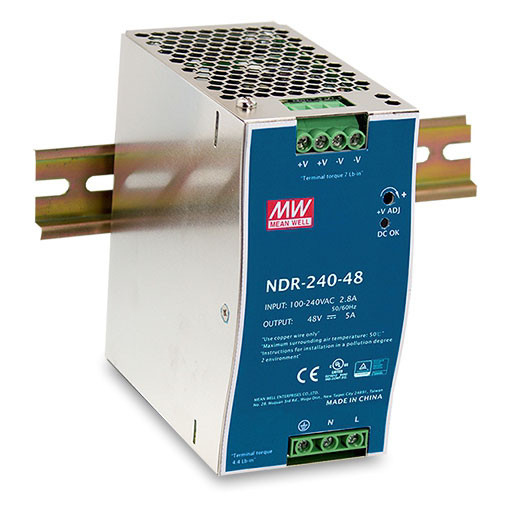 D-Link DIS-N240-48 priemyselný zdroj 48V, 240W