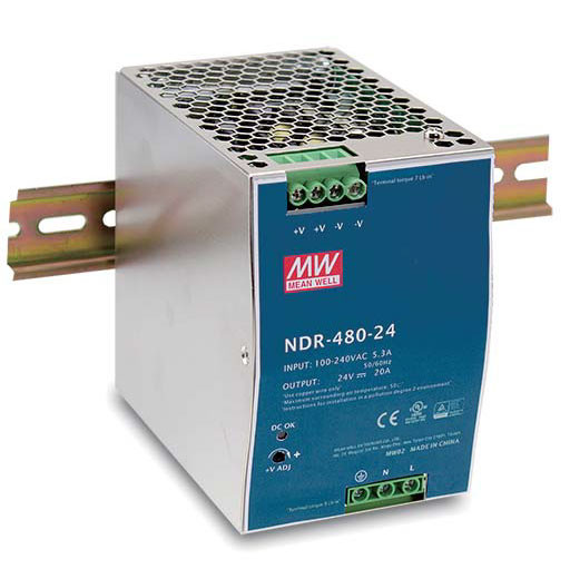 D-Link DIS-N480-48 priemyselný zdroj 48V, 480W