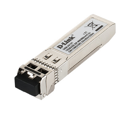 D-Link 10GBase-SR SFP+ Transceiver, 80/300m, 10-pack