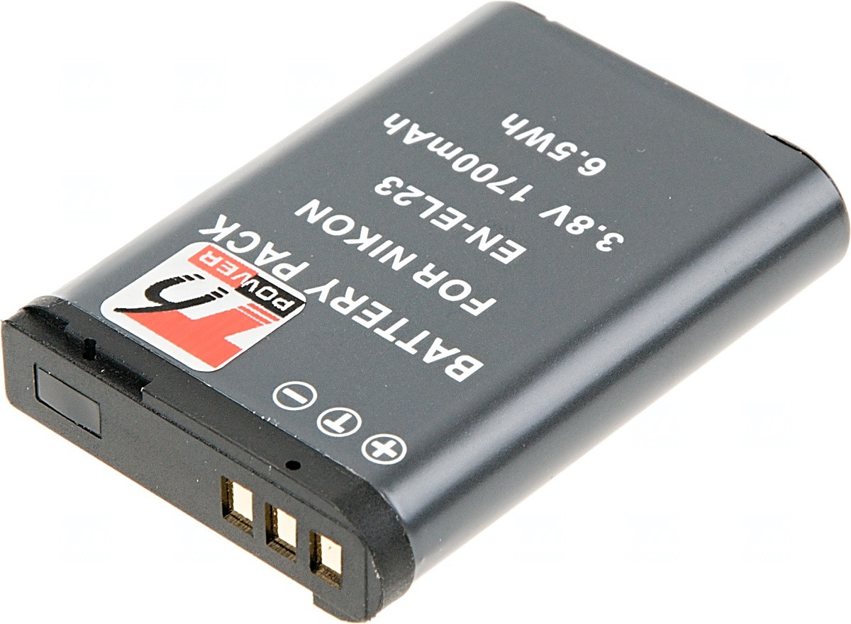 Batérie T6 Power pre Nikon EN-EL23, 1700mAh, 6,5Wh