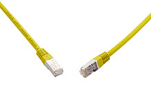 SOLARIX 10G patch kábel CAT6A SFTP LSOH 2m, žltý