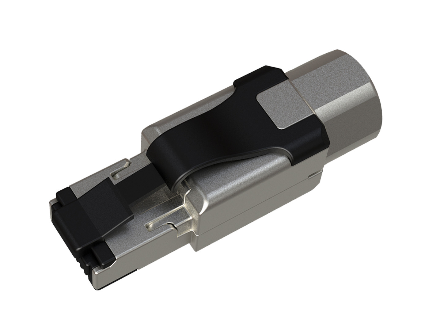 Konektor MPTL RJ45 CAT6 STP samorezný SXRJ45-6-STP-BK-SA-N
